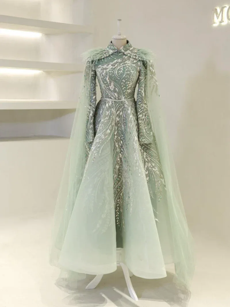 Balca Modest Evening Dress