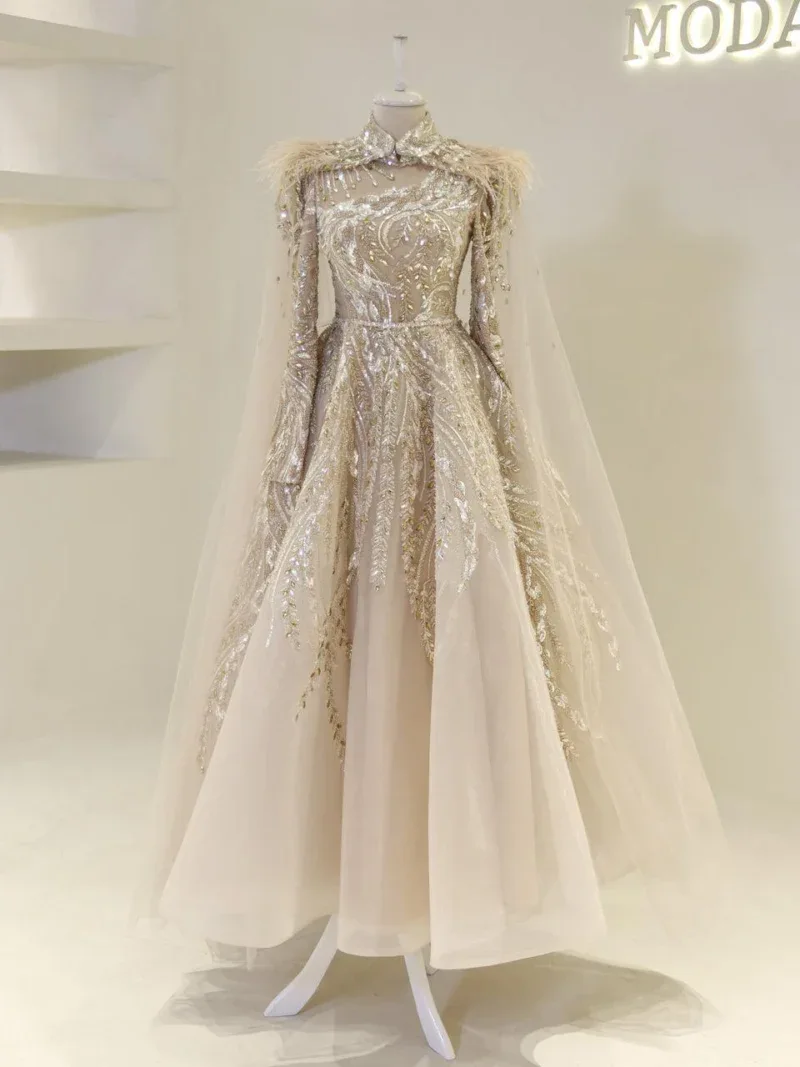 Balca Modest Evening Dress