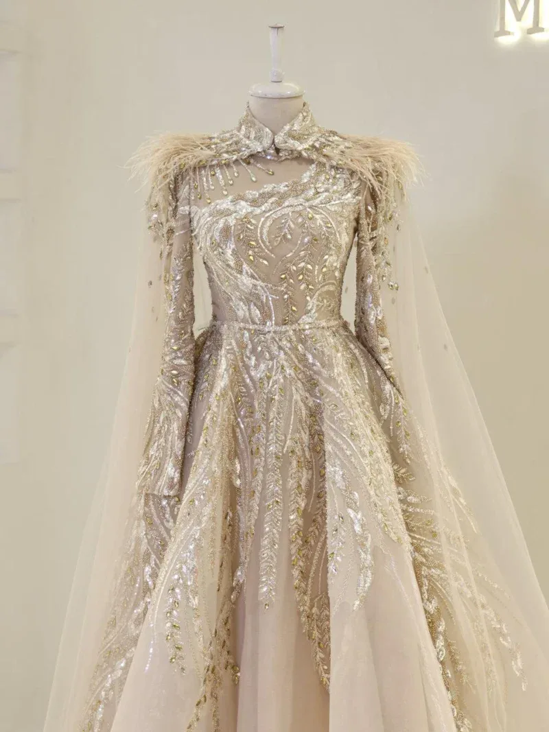 Balca Modest Evening Dress