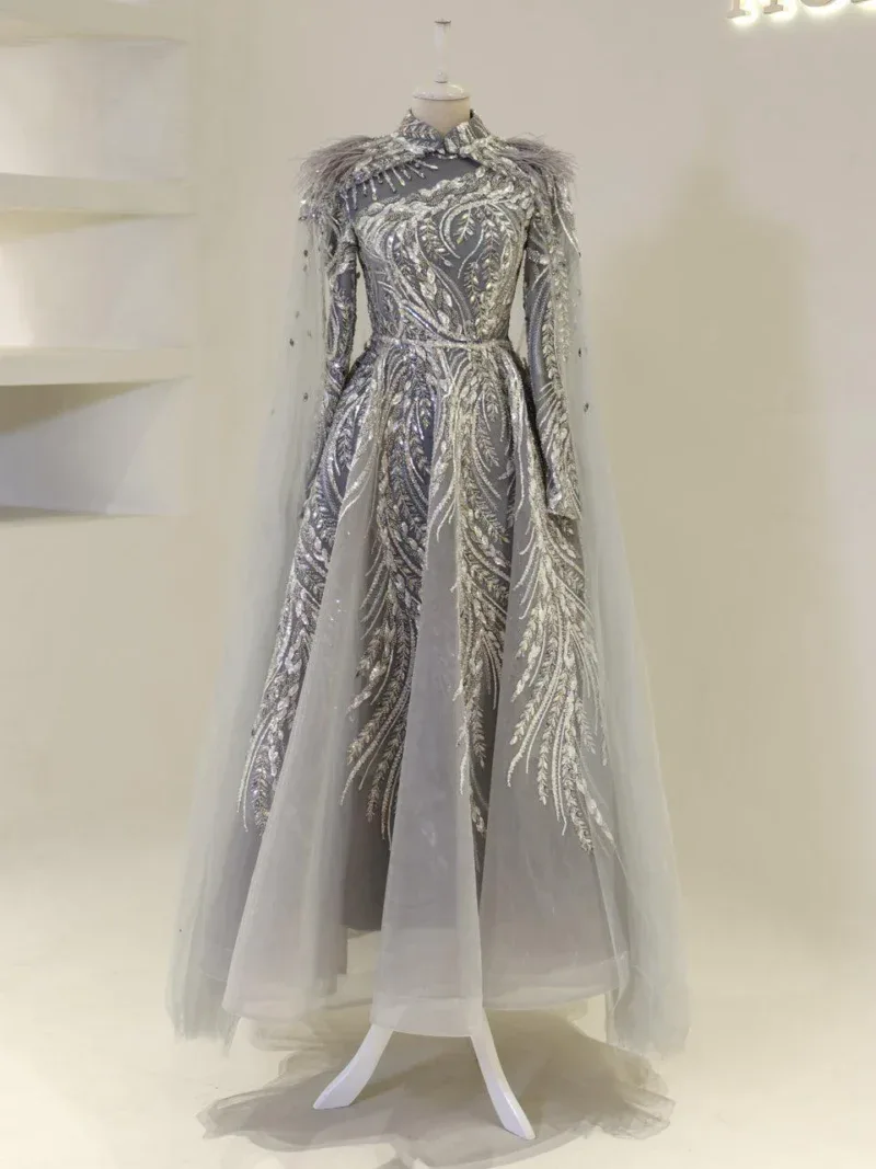 Balca Modest Evening Dress