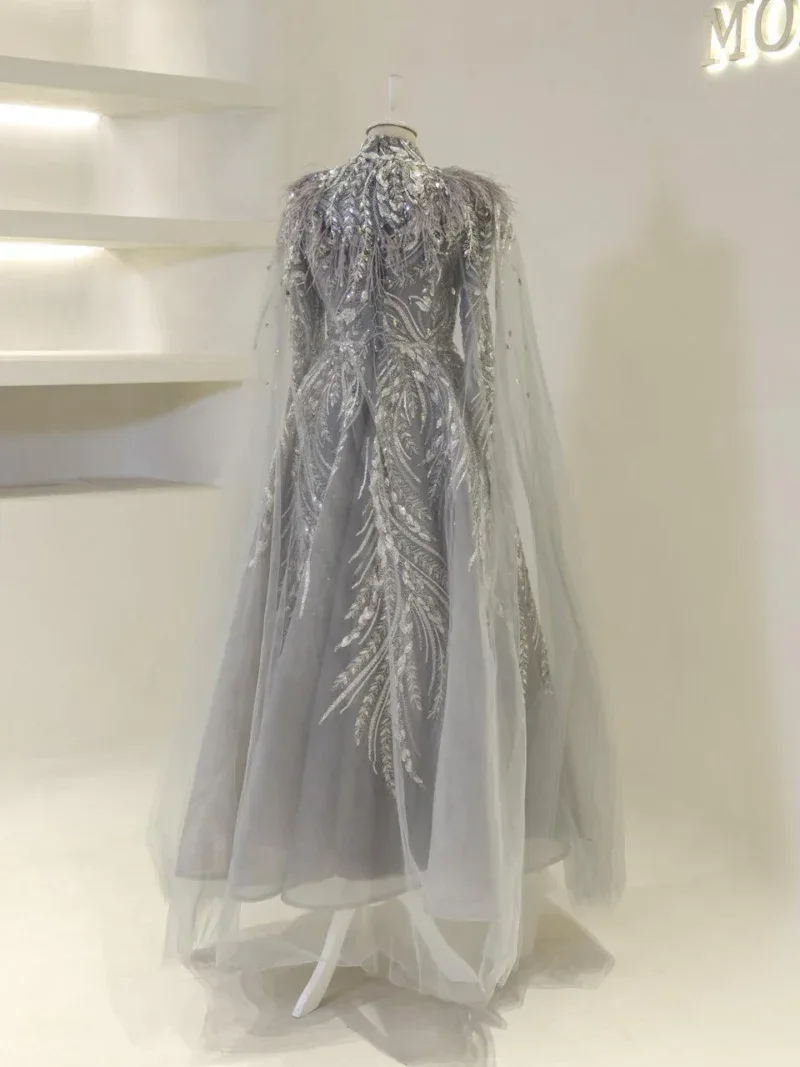 Balca Modest Evening Dress