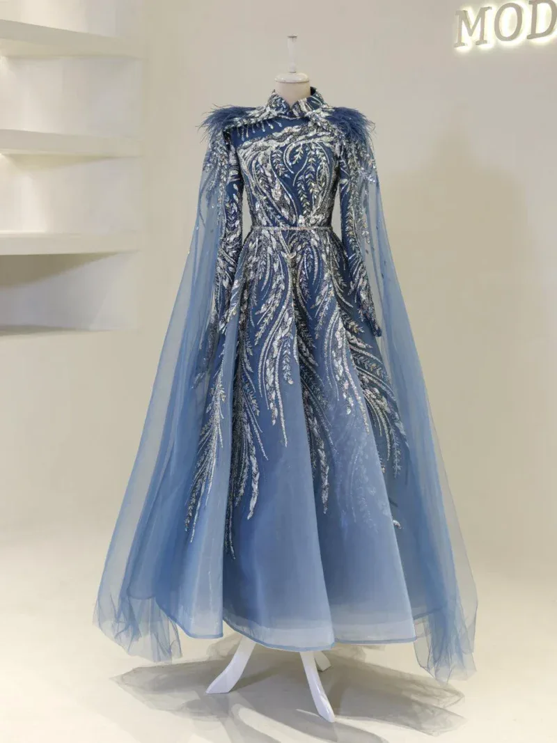 Balca Modest Evening Dress