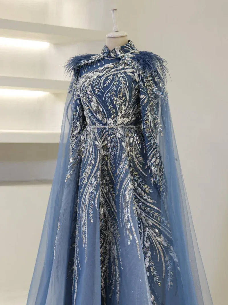 Balca Modest Evening Dress