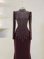 Beril Modest Evening Dress