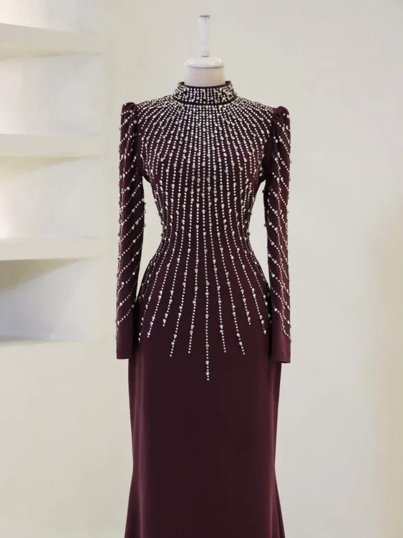 Beril Modest Evening Dress