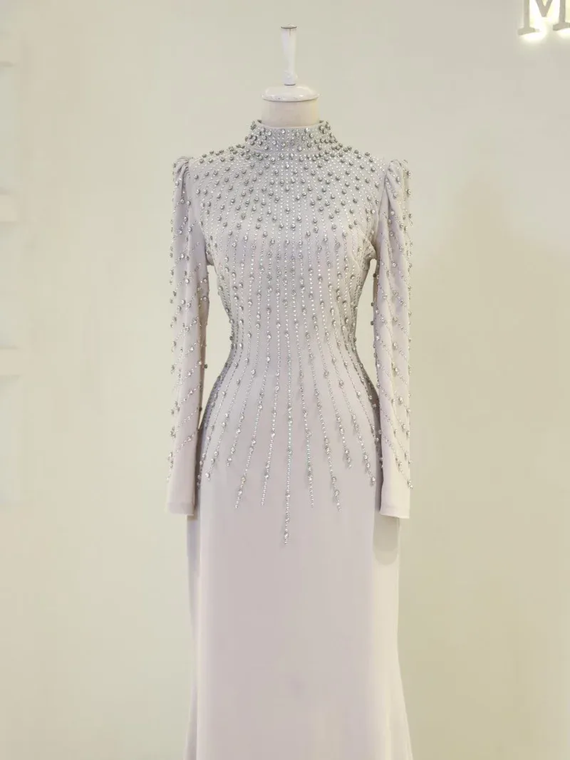 Beril Modest Evening Dress