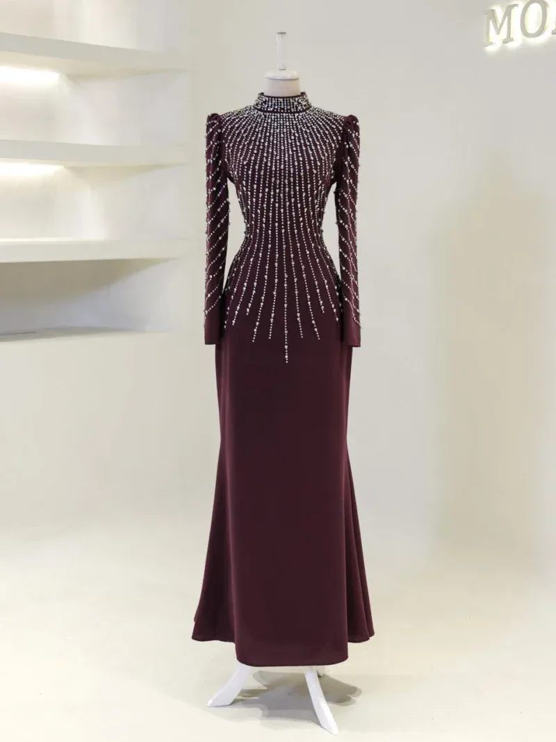 Beril Modest Evening Dress