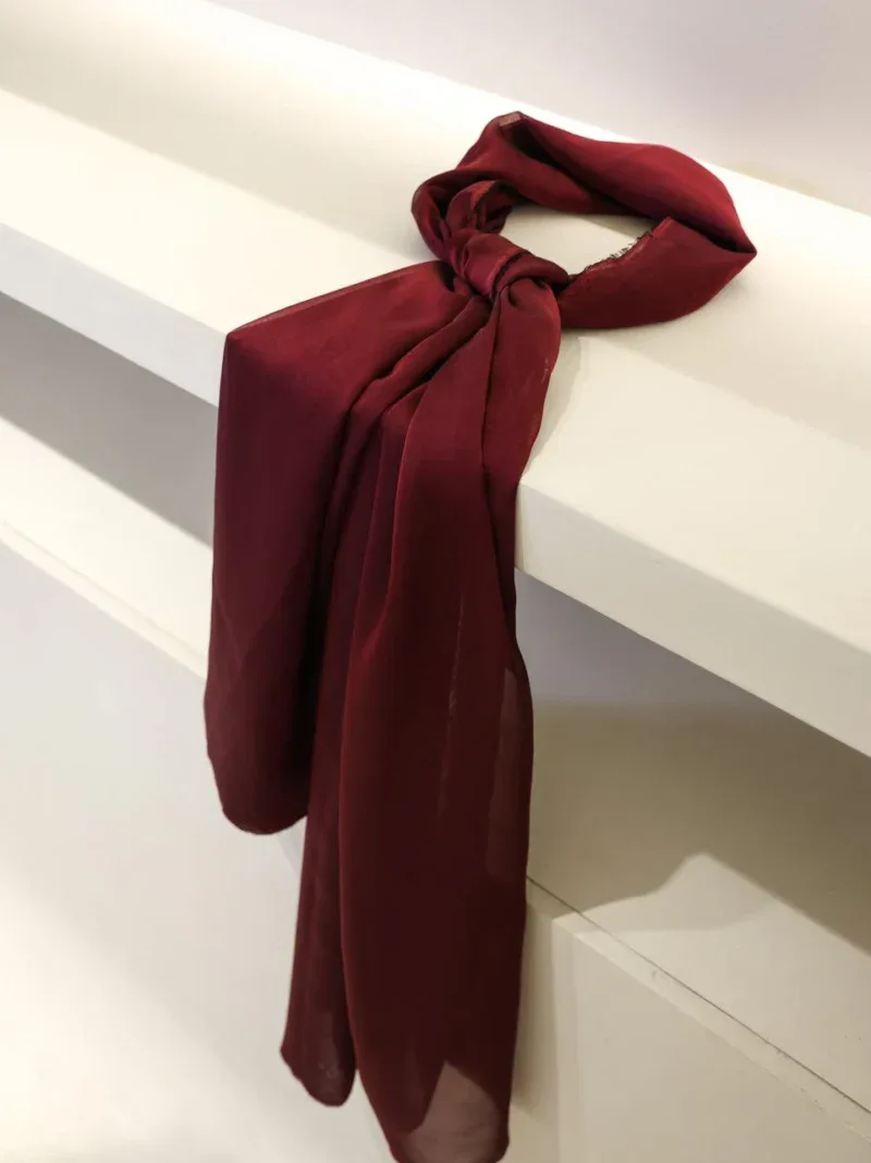 Burgundy Evening Shawl Fabric