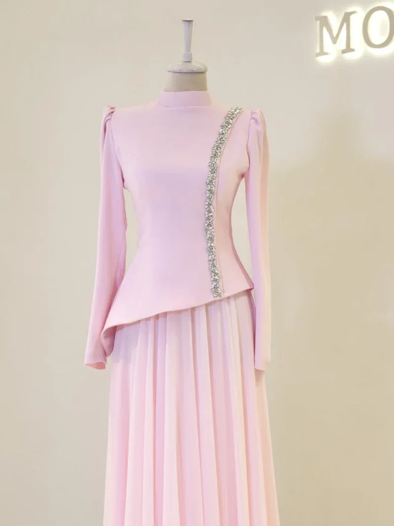 Chris Modest Evening Dress