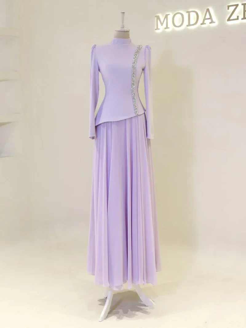 Chris Modest Evening Dress