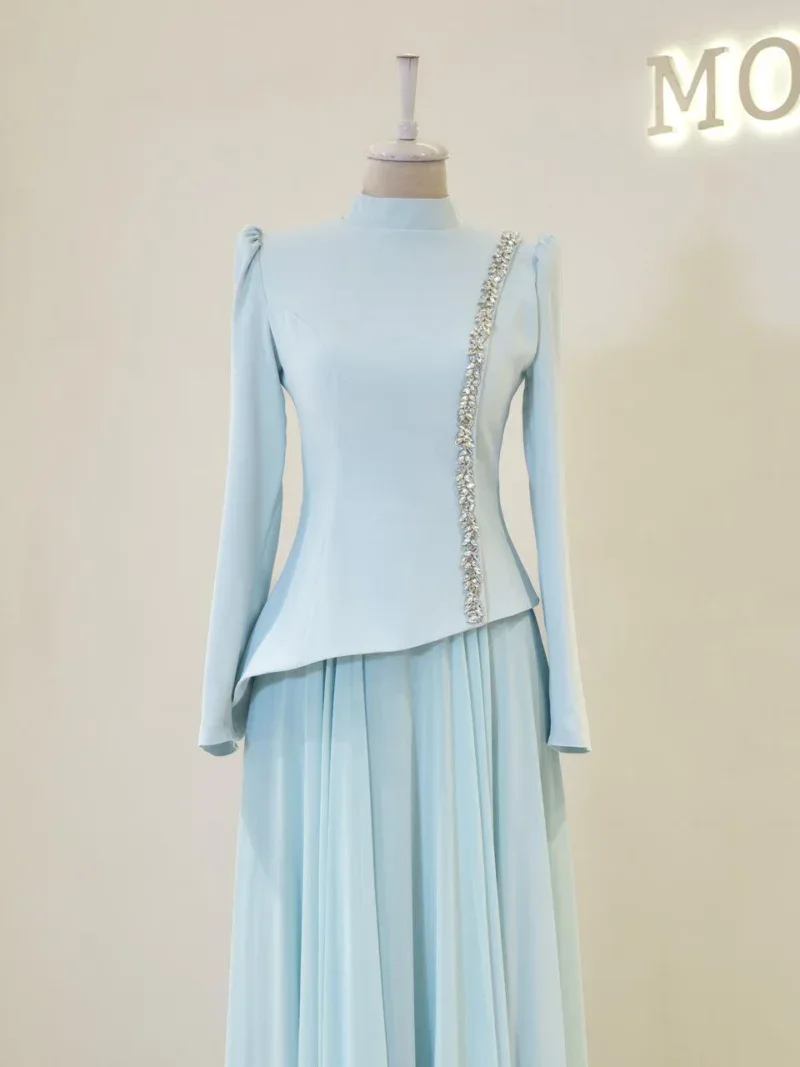 Chris Modest Evening Dress