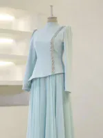 Chris Modest Evening Dress