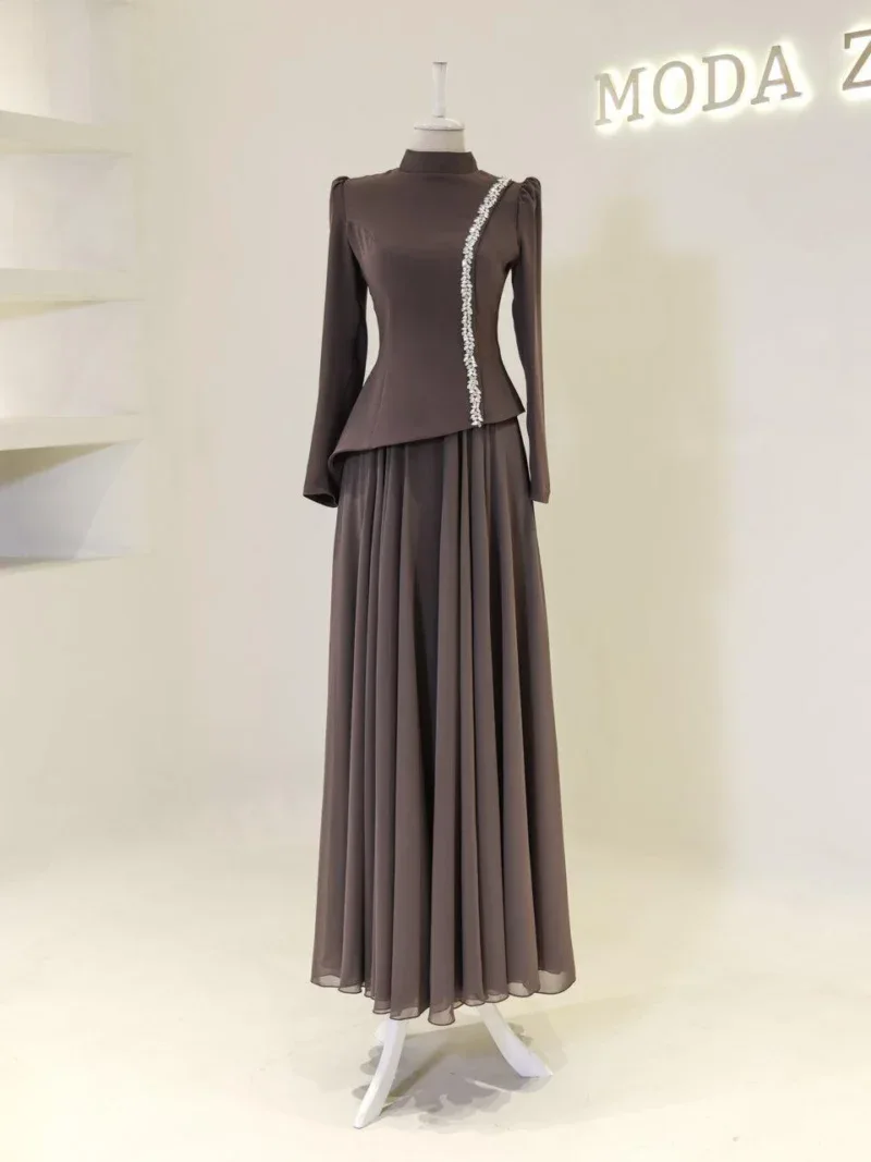 Chris Modest Evening Dress