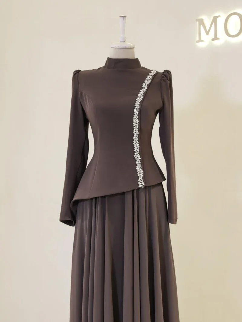 Chris Modest Evening Dress