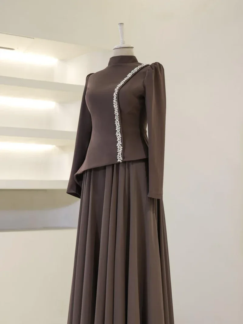Chris Modest Evening Dress
