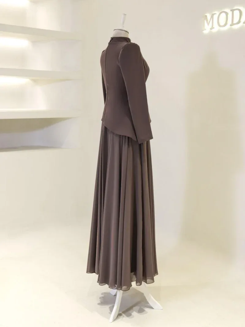 Chris Modest Evening Dress