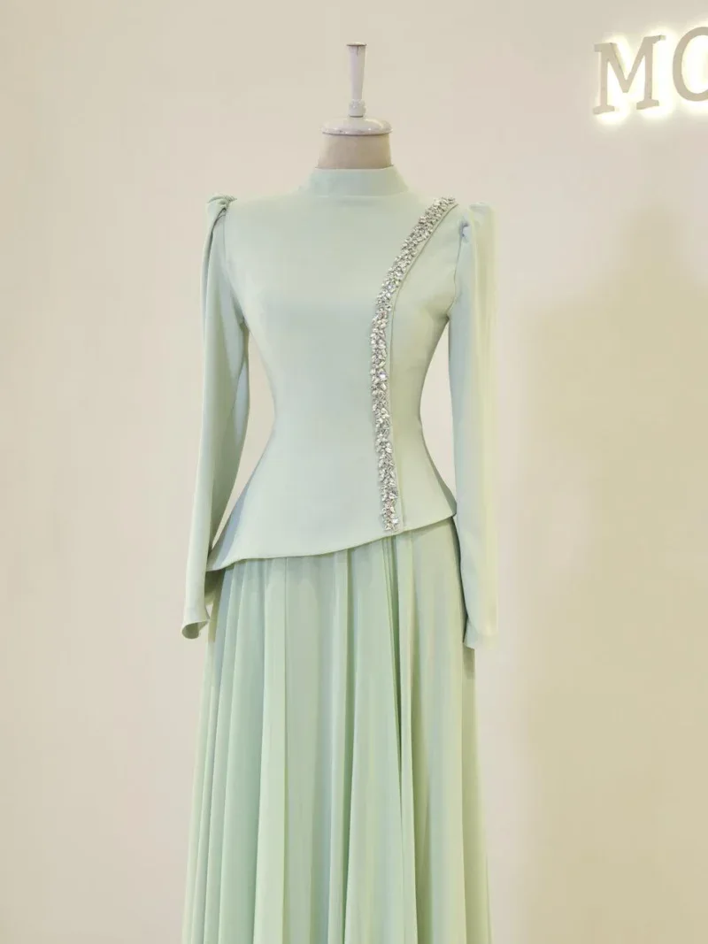 Chris Modest Evening Dress