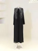 Coral Abaya Modest Set