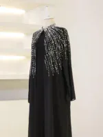 Coral Abaya Modest Set