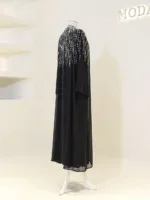 Coral Abaya Modest Set