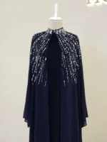 Coral Abaya Modest Set