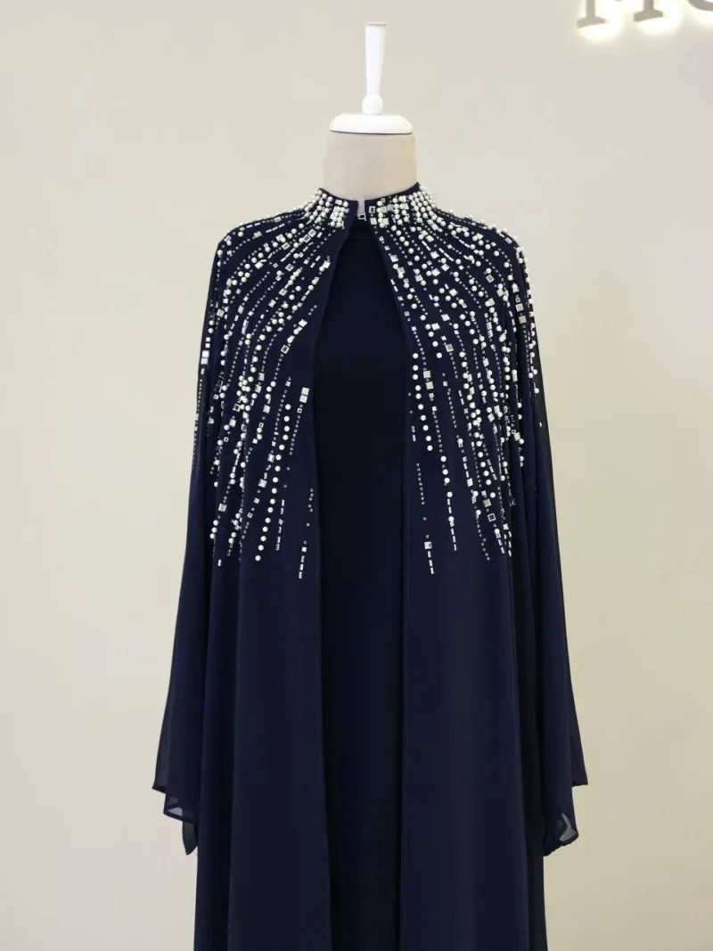 Coral Abaya Modest Set