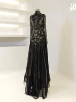 Couture Alberta Modest Evening Dress