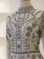 Couture Alberta Modest Evening Dress