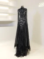 Couture Alberta Modest Evening Dress