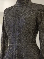 Couture Alberta Modest Evening Dress