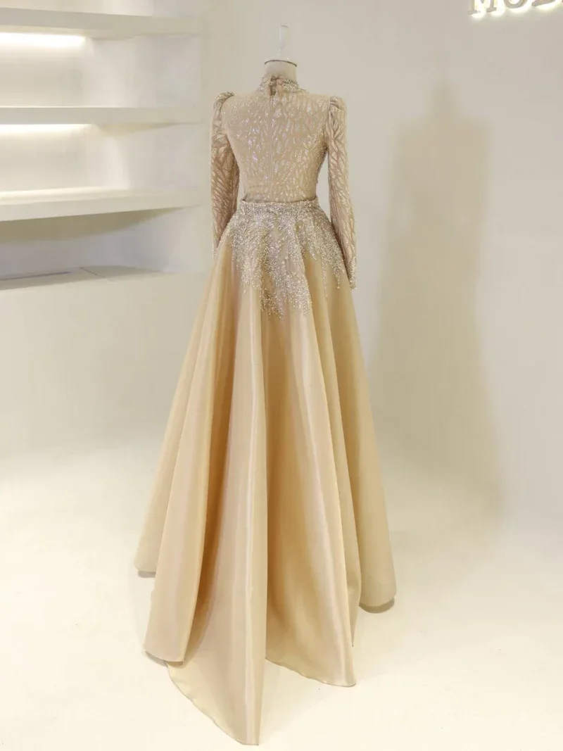 Couture Alfa Modest Evening Dress