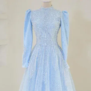 Couture Ares Modest Evening Dress