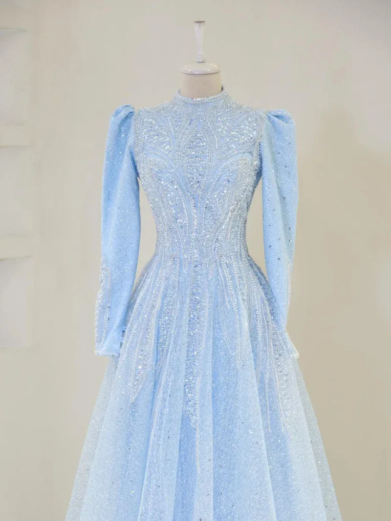 Couture Ares Modest Evening Dress