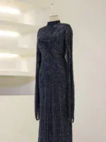Couture Berru Modest Evening Dress