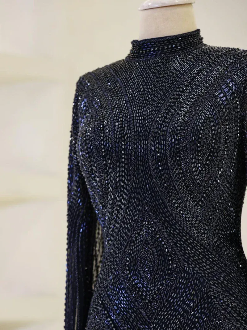 Couture Berru Modest Evening Dress