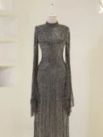 Couture Berru Modest Evening Dress