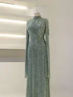 Couture Berru Modest Evening Dress