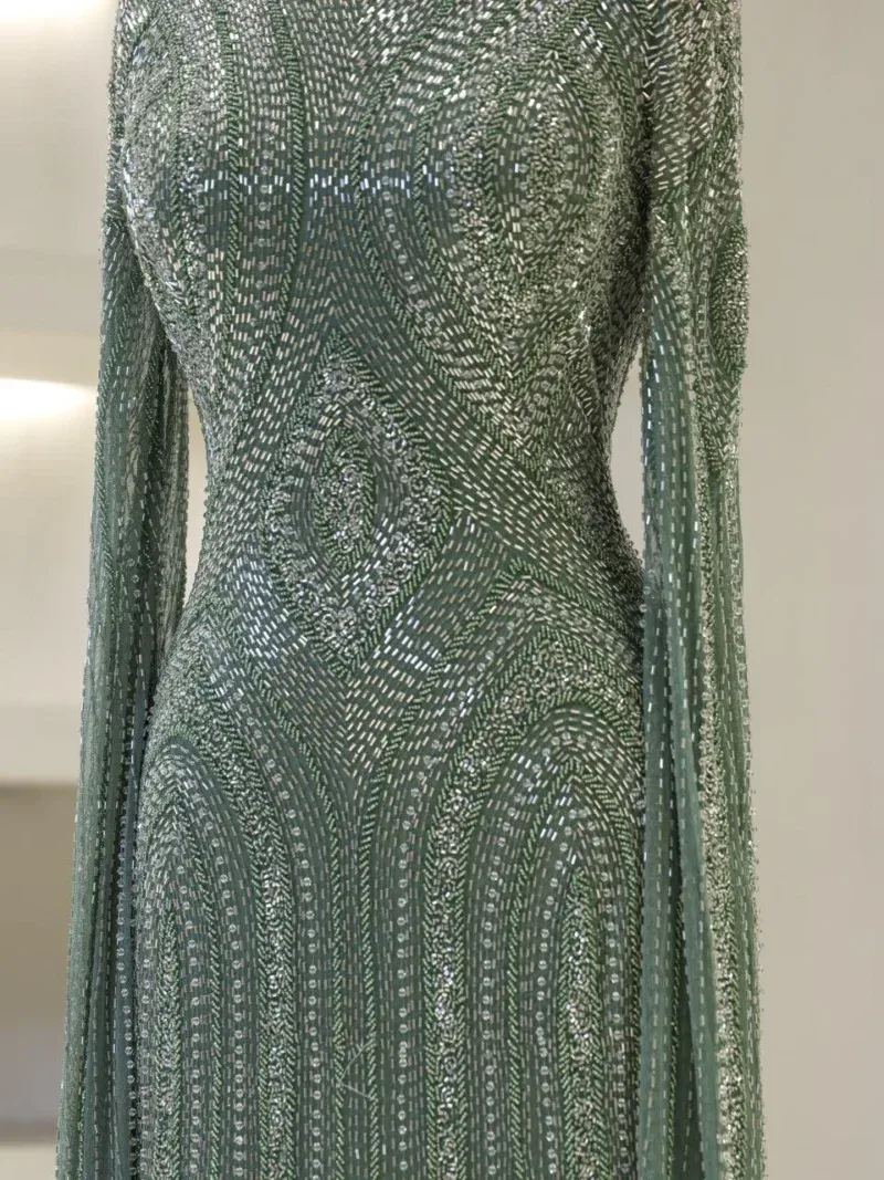 Couture Berru Modest Evening Dress