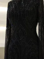 Couture Berru Modest Evening Dress