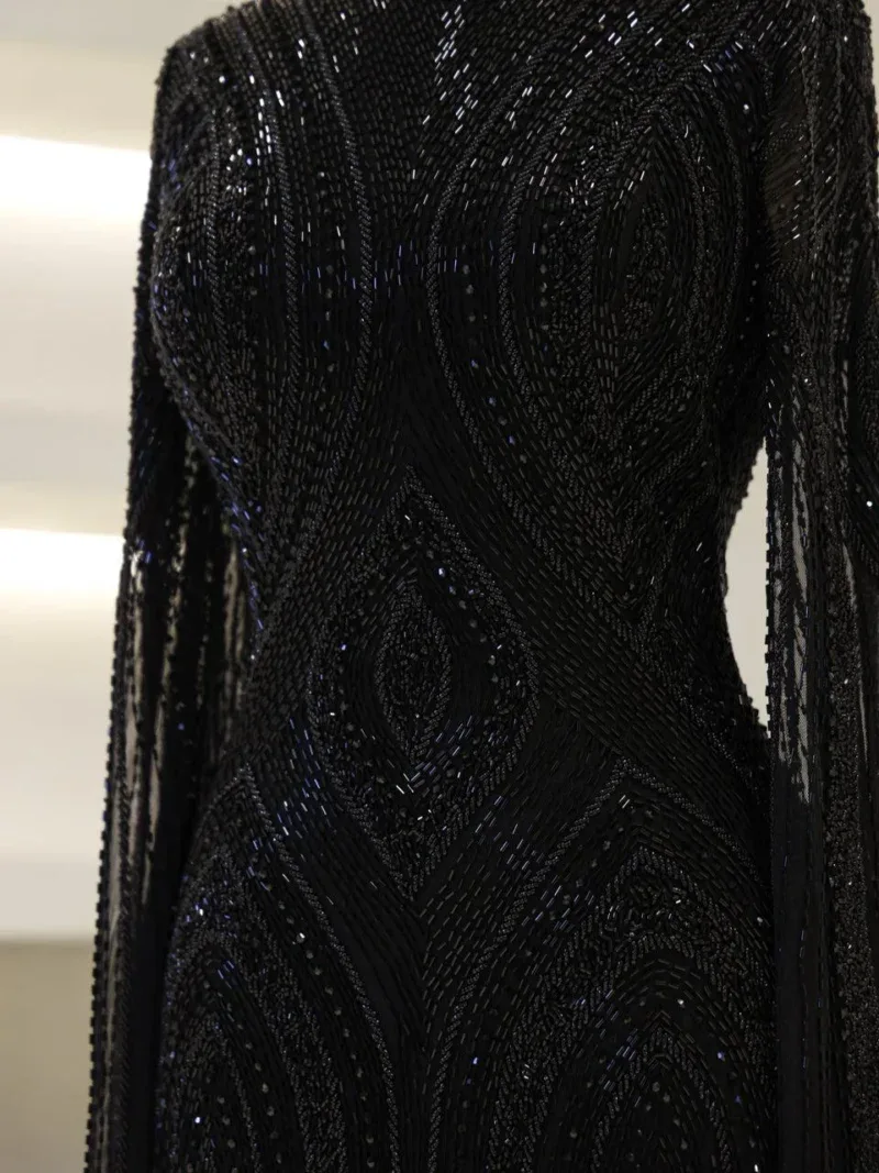 Couture Berru Modest Evening Dress