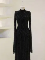Couture Berru Modest Evening Dress