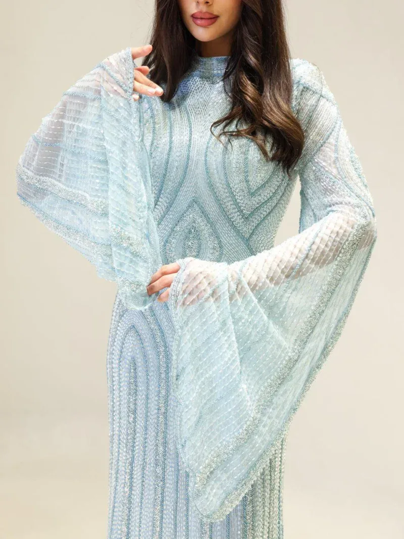 Couture Berru Modest Evening Dress