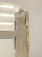 Couture Berru Modest Evening Dress