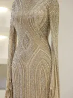 Couture Berru Modest Evening Dress