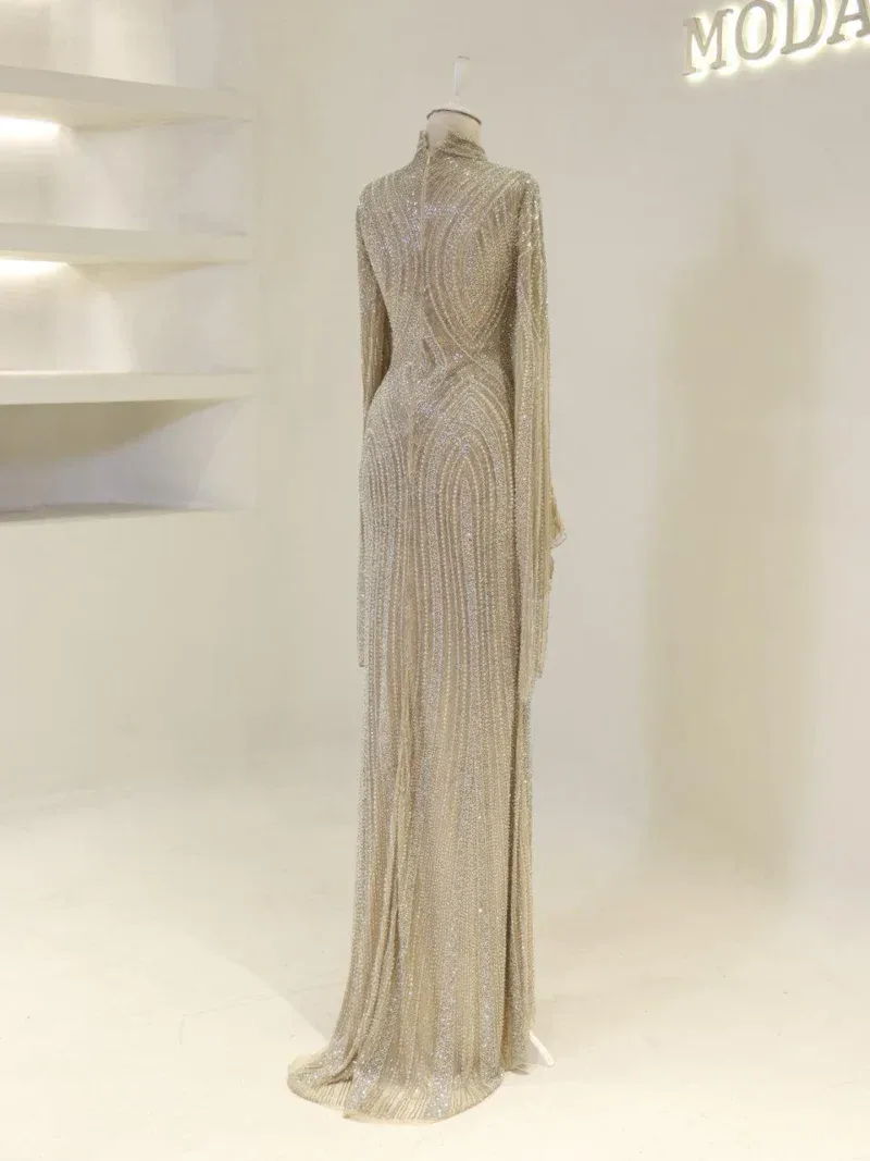 Couture Berru Modest Evening Dress