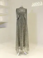 Couture Bonilla Modest Evening Dress