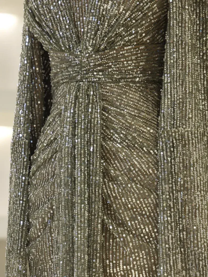 Couture Bonilla Modest Evening Dress