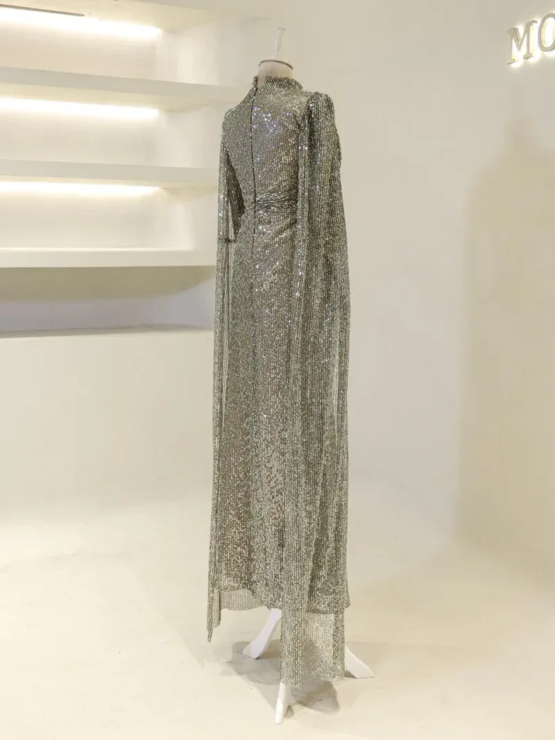 Couture Bonilla Modest Evening Dress
