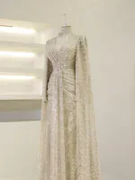 Couture Bonilla Modest Evening Dress