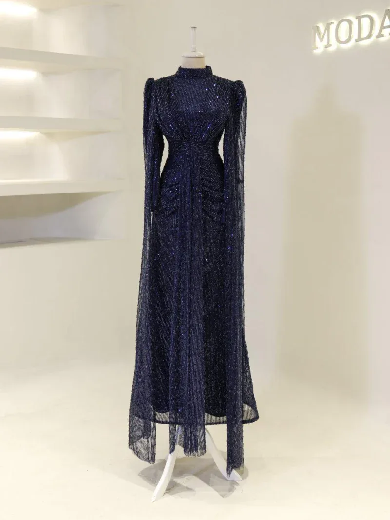 Couture Bonilla Modest Evening Dress